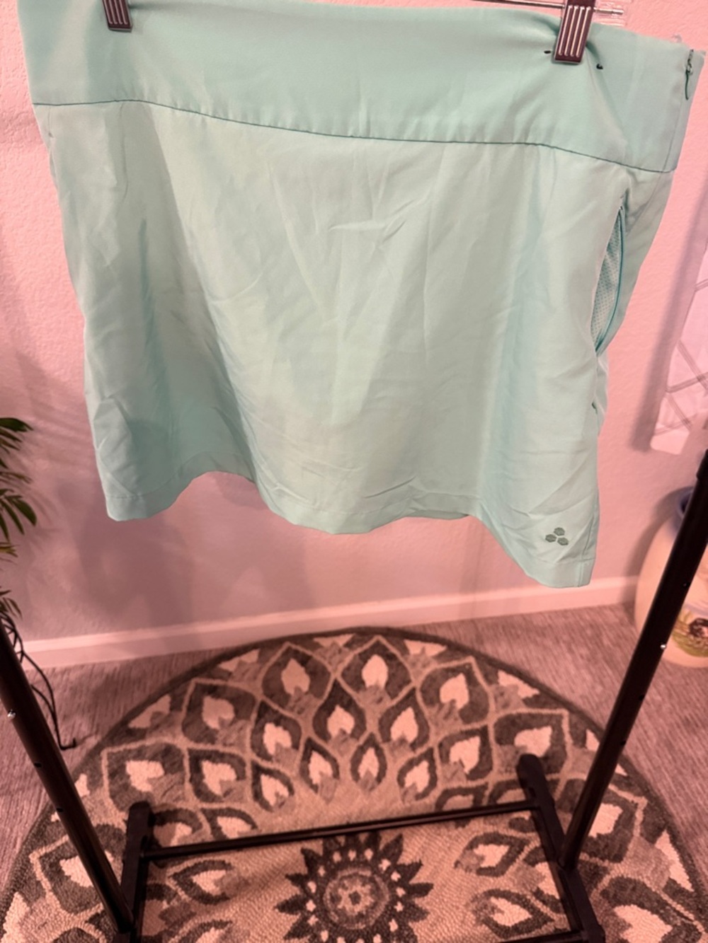 tek gear Light Aqua Athletic Skort with Logo Tag